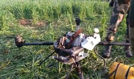 'BSF detected a drone intruding into Indian territory from Pakistan'